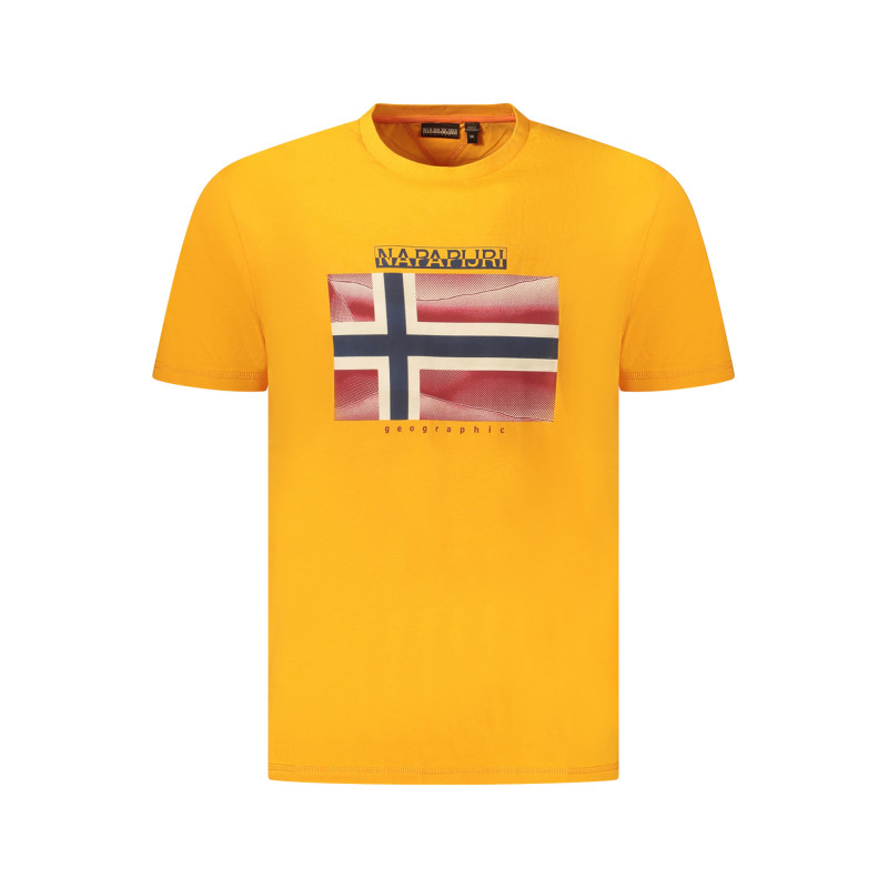 Napapijri Herren Kurzarm-T-Shirt Orange