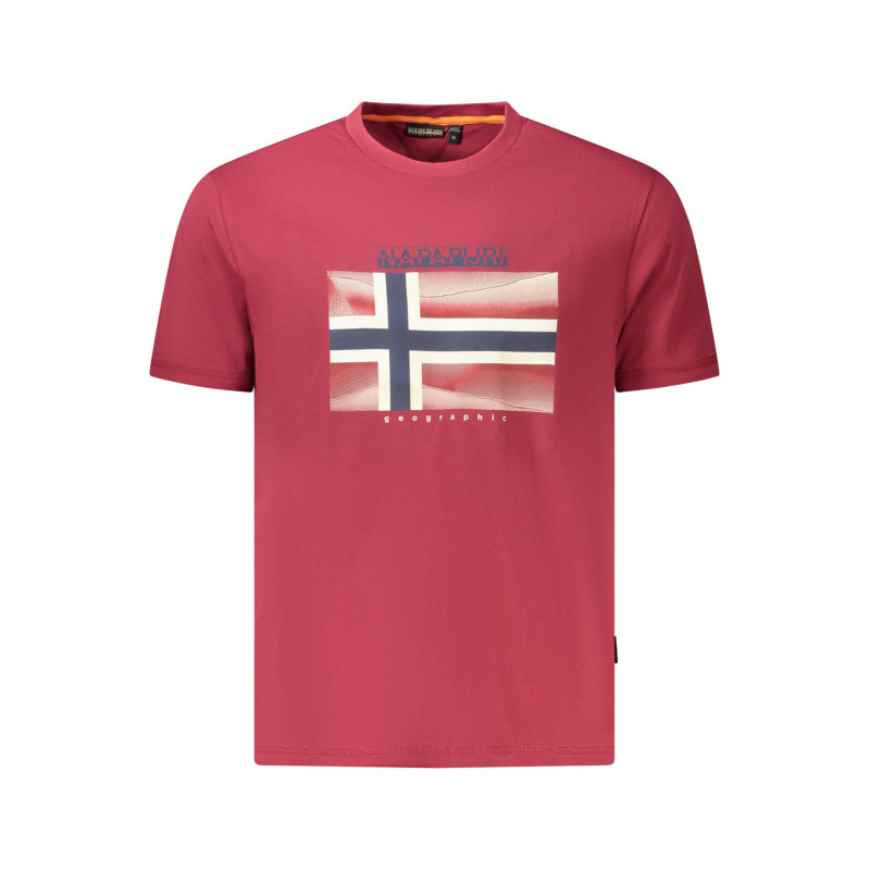 T-SHIRT À MANCHES COURTES NAPAPIJRI HOMME ROUGE