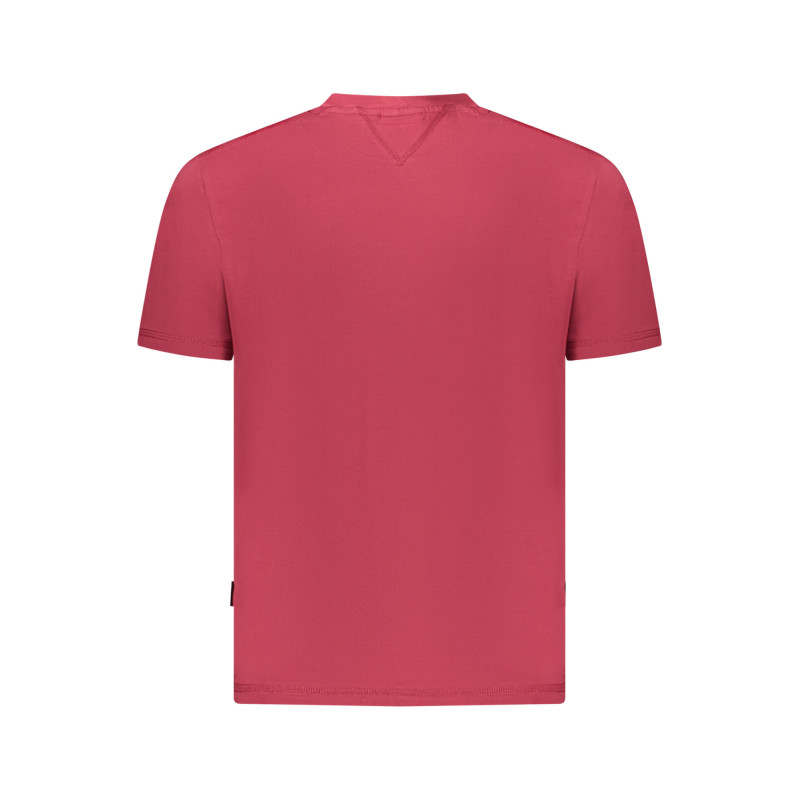 NAPAPIJRI T-SHIRT MANICHE CORTE UOMO ROSSO