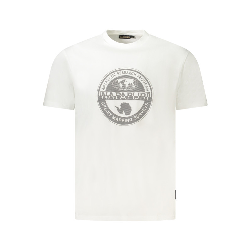 NAPAPIJRI T-SHIRT MANICHE CORTE UOMO BIANCO