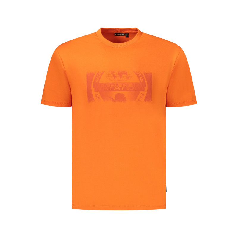 T-SHIRT À MANCHES COURTES POUR HOMME NAPAPIJRI ORANGE