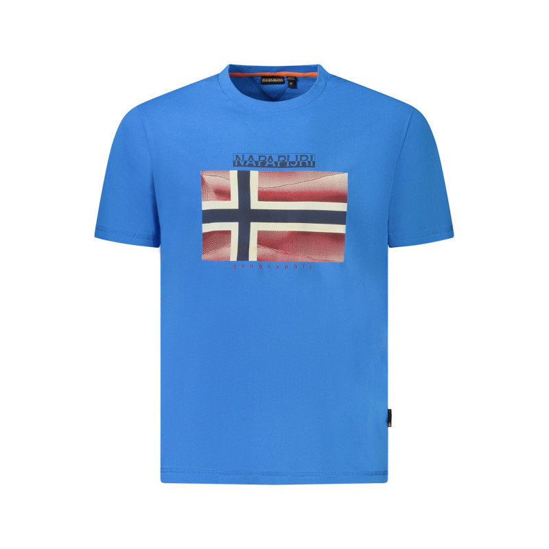 NAPAPIJRI SHORT SLEEVE T-SHIRT MEN BLUE