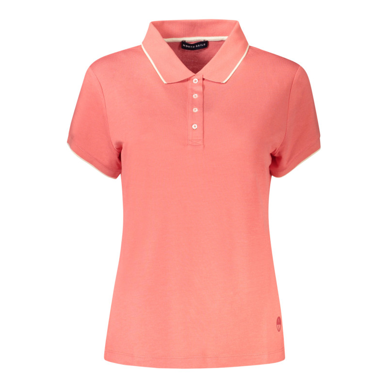 NORTH SAILS WOMEN'S SHORT SLEEVE POLO PINK
