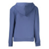 NORTH SAILS WOMEN'S BLUE ZIP-UP SWEATSHIRT