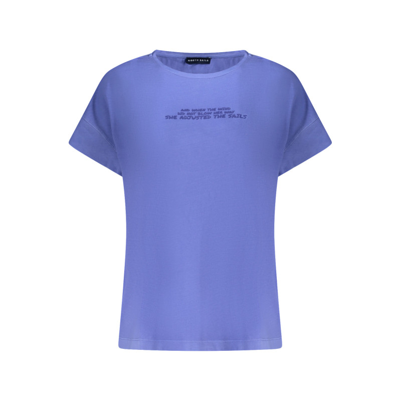NORTH SAILS T-SHIRT MANICHE CORTE DONNA BLU