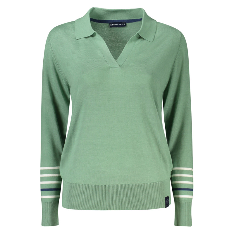 NORTH SAILS WOMEN'S GREEN SWEATER