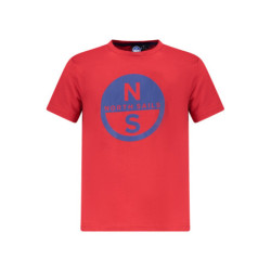 T-SHIRT MANCHES COURTES NORTH SAILS ENFANT ROUGE