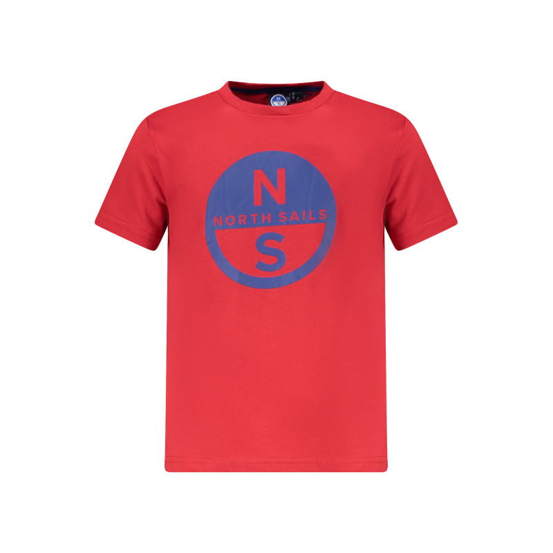 CAMISETA DE MANGA CORTA NORTH SAILS NIÑO ROJA
