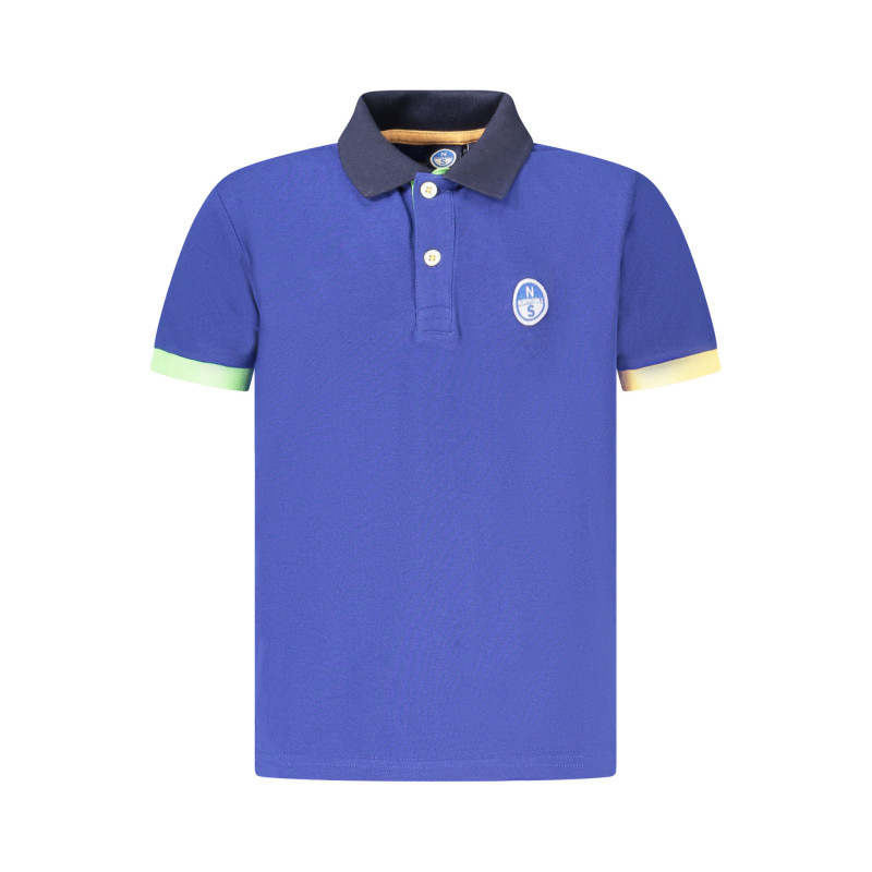 POLO NORTH SAILS MANGA CORTA NIÑO AZUL