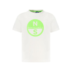 CAMISETA DE MANGA CORTA NORTH SAILS NIÑO BLANCA