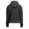 SUDADERA CALVIN KLEIN SIN CREMALLERA MUJER NEGRO