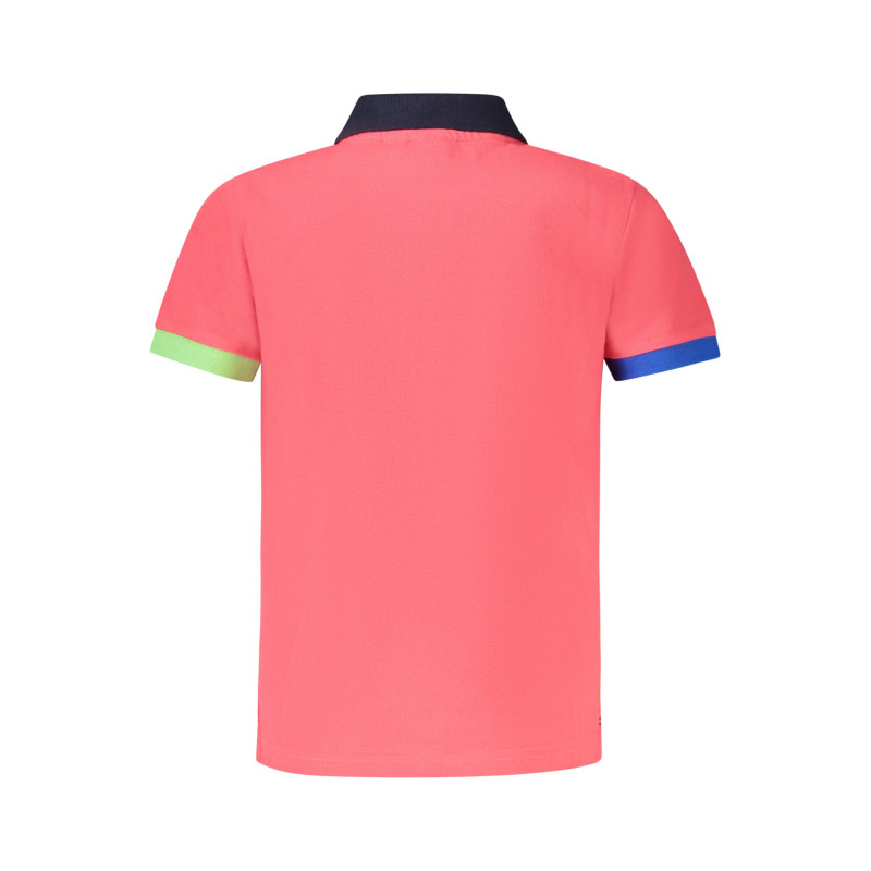 POLO NORTH SAILS MANGA CORTA NIÑO ROSA