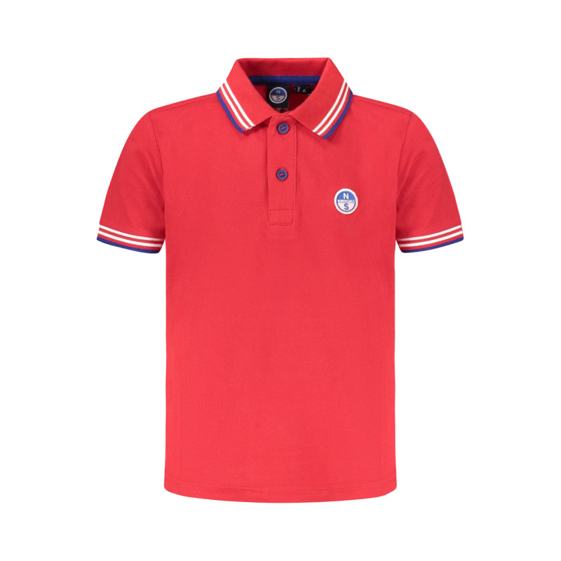 POLO DE MANGA CORTA ROJO NORTH SAILS PARA NIÑOS