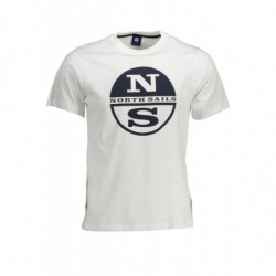 CAMISETA MANGA CORTA NORTH SAILS BLANCA HOMBRE