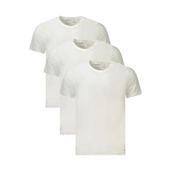 T-SHIRT À MANCHES COURTES POUR HOMMES CALVIN KLEIN BLANC