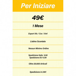 SERVIZIO DROP SHIPPING 1 MESE