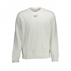 CALVIN KLEIN SWEATSHIRT OHNE REISSVERSCHLUSS HERREN WEISS