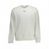 CALVIN KLEIN SWEAT SANS ZIP HOMME BLANC