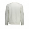 CALVIN KLEIN SWEATSHIRT WITHOUT ZIP MAN WHITE