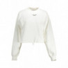 SUDADERA CALVIN KLEIN SIN CREMALLERA MUJER BLANCO