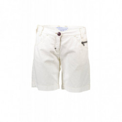 MURPHY & NYE WOMEN'S WHITE BERMUDA TROUSERS