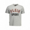 PLEIN SPORT KURZARM T-SHIRT HERREN GRAU