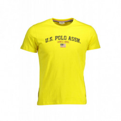 CAMISETA US POLO MANGA CORTA AMARILLO HOMBRE
