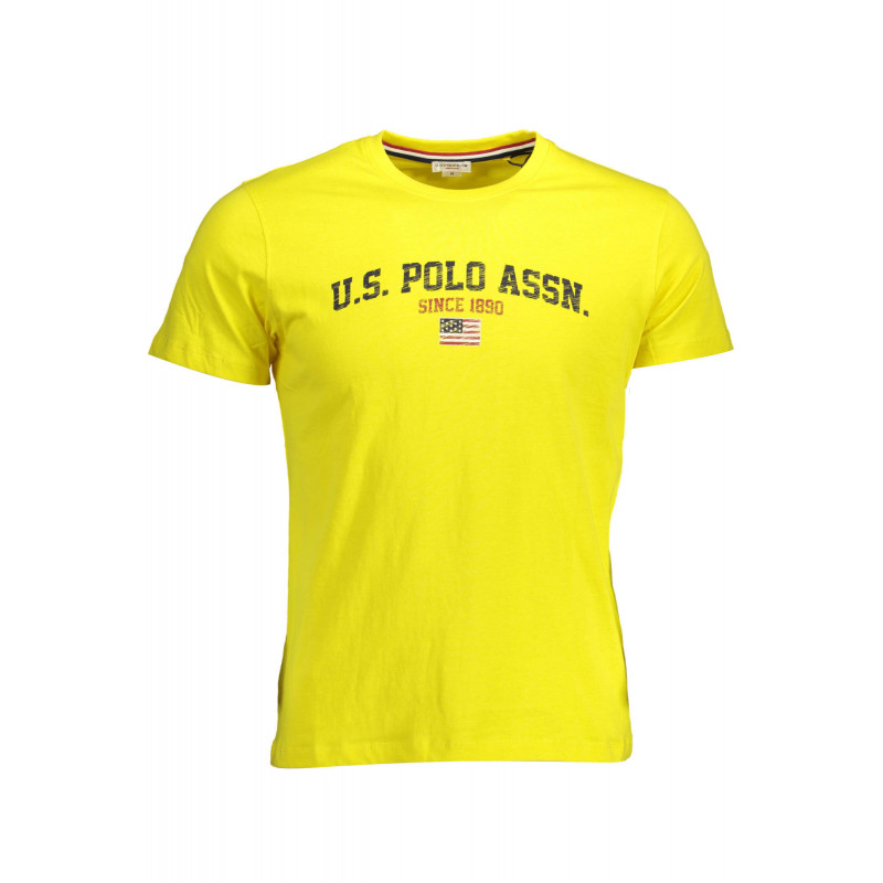 US POLO KURZARM T-SHIRT GELB MAN