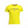 CAMISETA US POLO MANGA CORTA AMARILLO HOMBRE