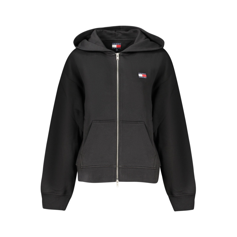 TOMMY HILFIGER SUDADERA CON CREMALLERA PARA MUJER NEGRA