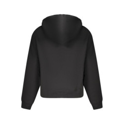 TOMMY HILFIGER WOMEN'S ZIP-UP SWEATSHIRT BLACK