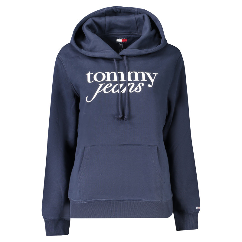SUDADERA TOMMY HILFIGER SIN CREMALLERA MUJER AZUL