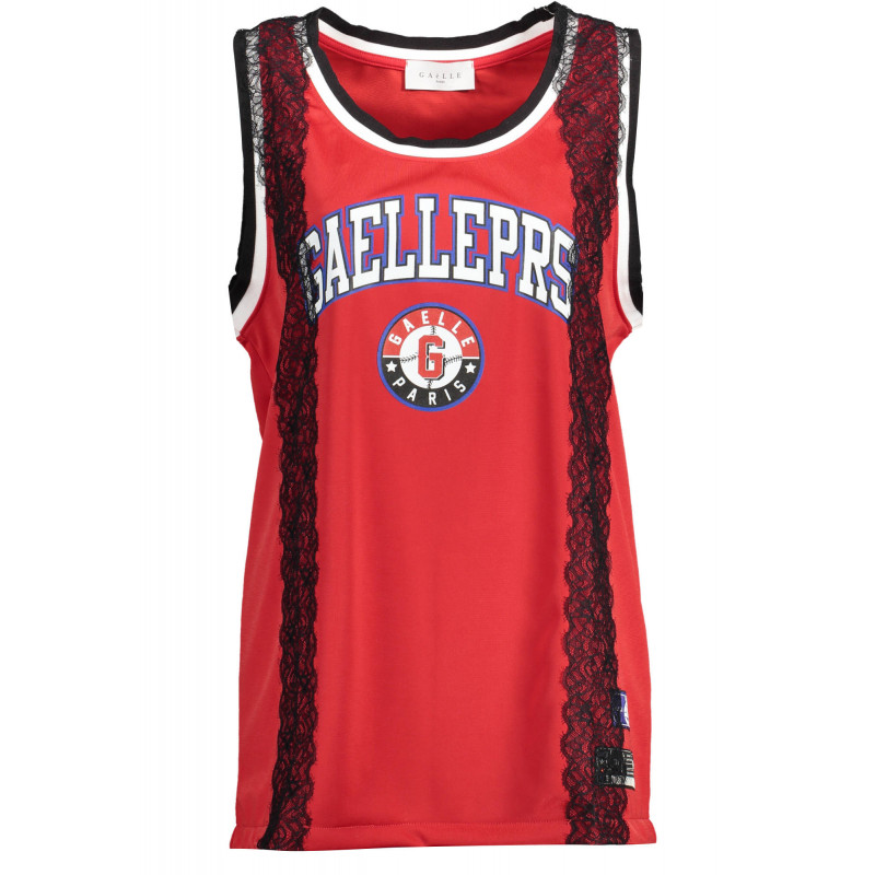 CAMISETA DE TIRANTES GAELLE PARIS MUJER ROJA