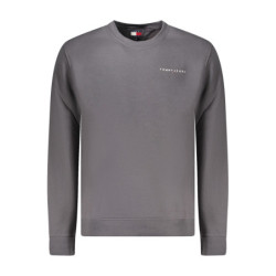 TOMMY HILFIGER MEN'S ZIP-UP SWEATSHIRT GREY