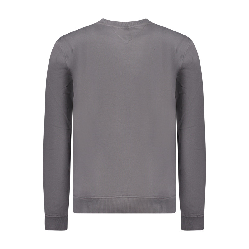 Sweat zippé Tommy Hilfiger pour homme Gris