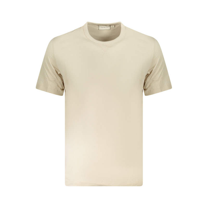 CAMISETA DE MANGA CORTA CALVIN KLEIN PARA HOMBRE BEIGE