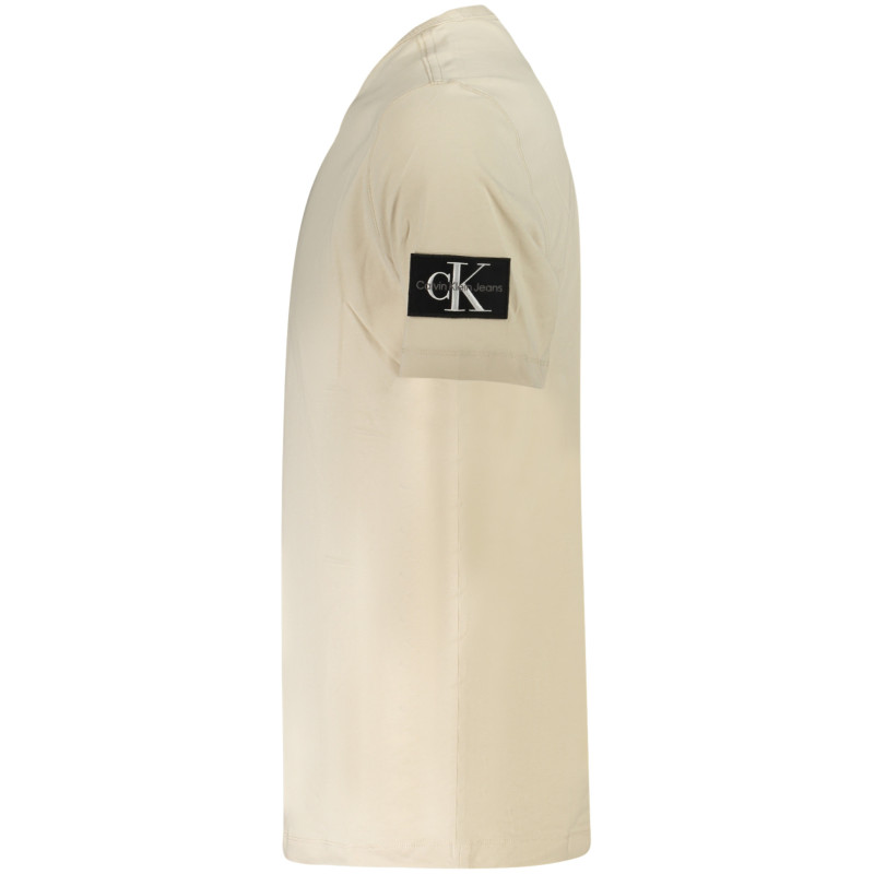 CALVIN KLEIN KURZARM-T-SHIRT HERREN BEIGE