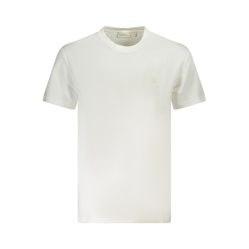T-SHIRT À MANCHES COURTES POUR HOMMES CALVIN KLEIN BLANC