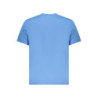 T-SHIRT À MANCHES COURTES POUR HOMMES CALVIN KLEIN BLEU