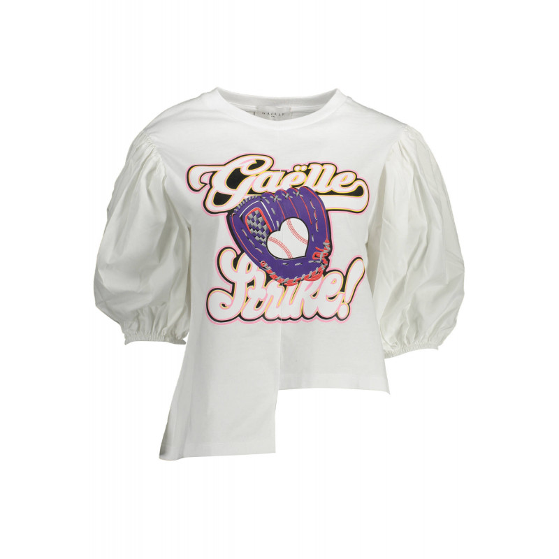 CAMISETA GAELLE PARIS MANGAS 3/4 MUJER BLANCO