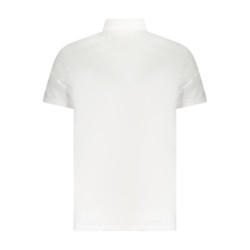 POLO À MANCHES COURTES POUR HOMMES CALVIN KLEIN BLANC