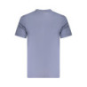 T-SHIRT À MANCHES COURTES POUR HOMMES CALVIN KLEIN BLEU