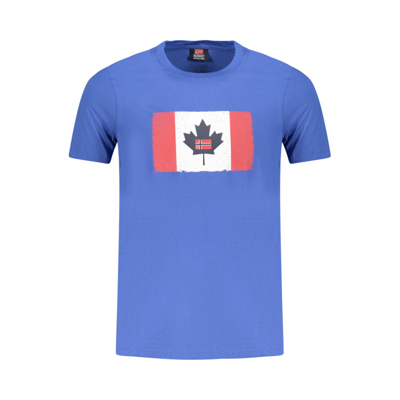 NORWAY 1963 MEN'S SHORT SLEEVE T-SHIRT BLUE