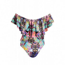 BODY SIN MANGAS DESIGUAL MUJER NEGRO