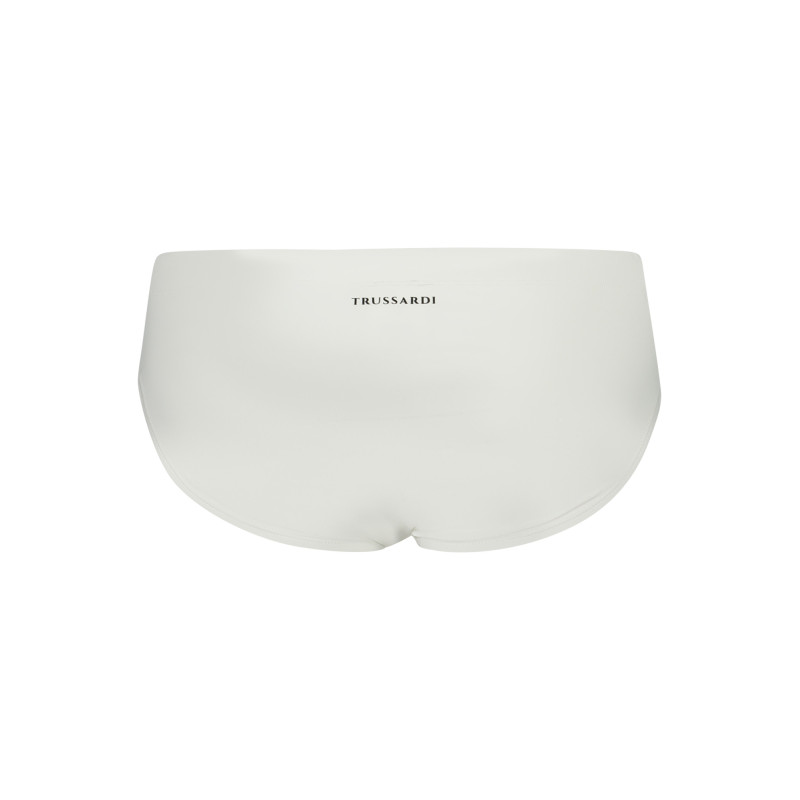 TRUSSARDI SWIMSUIT MEN'S BOTTOM WHITE