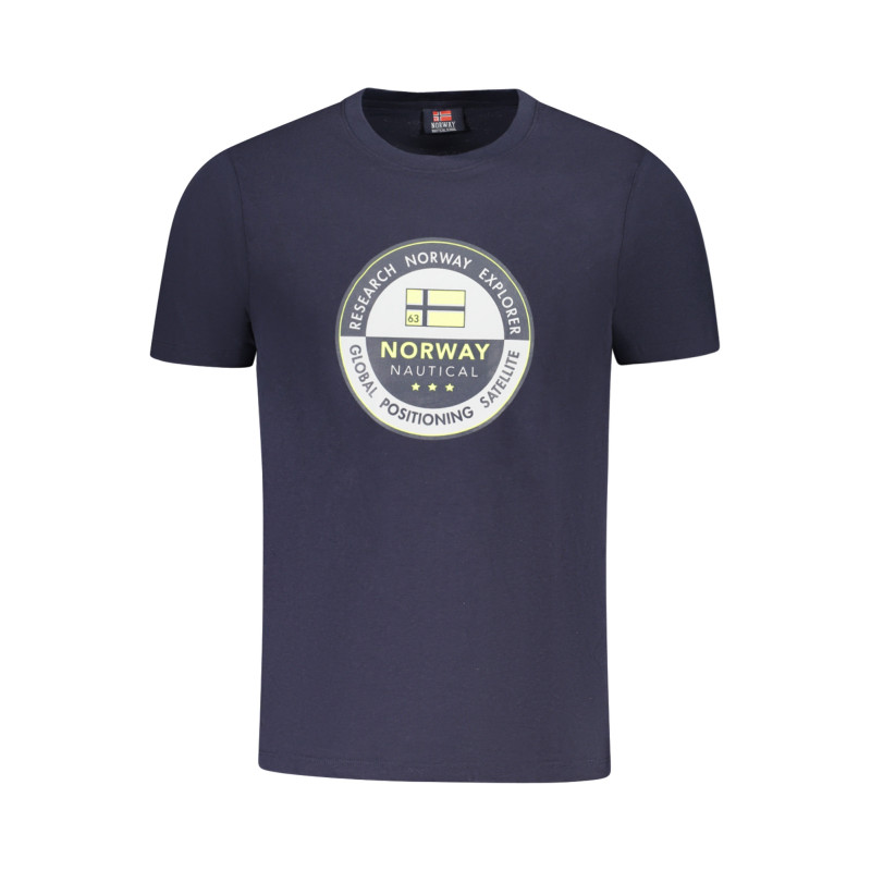 NORWAY 1963 MEN'S SHORT SLEEVE T-SHIRT BLUE