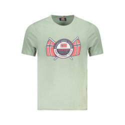 NORWEGEN 1963 HERREN KURZARM T-SHIRT GRÜN