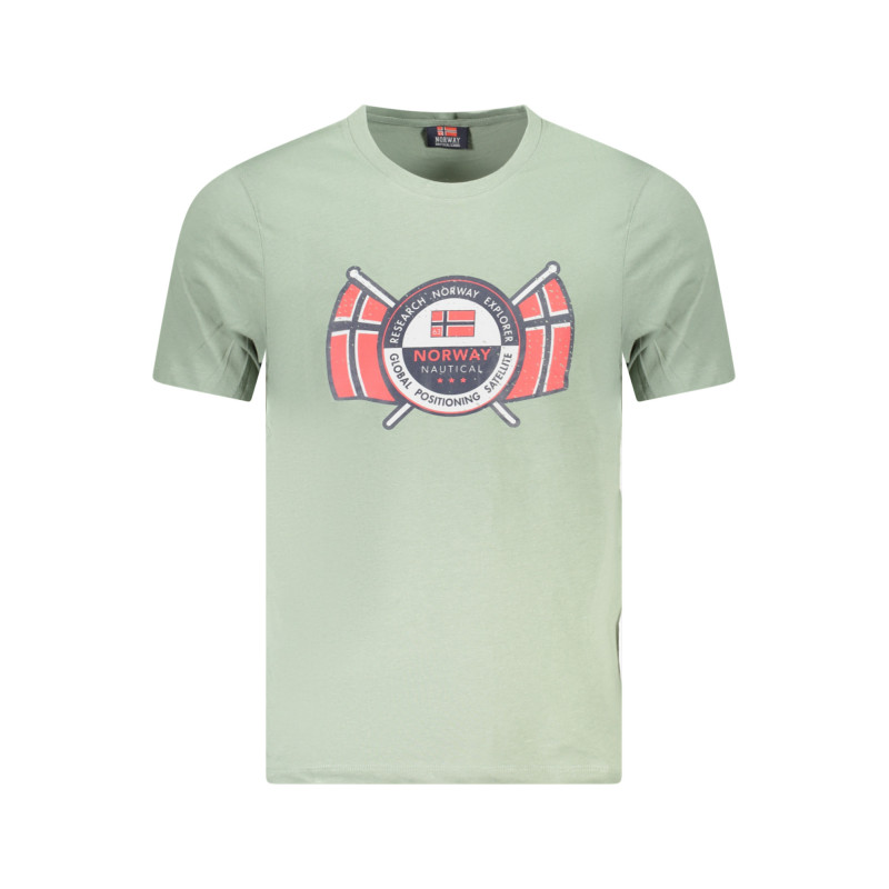 NORWAY 1963 T-SHIRT MANICHE CORTE UOMO VERDE