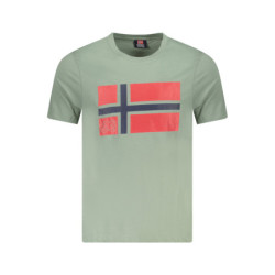 NORWAY 1963 T-SHIRT MANICHE CORTE UOMO VERDE