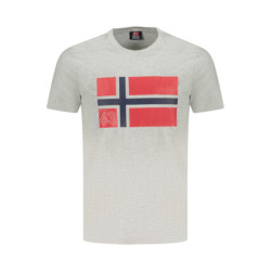 NORWAY 1963 MEN'S SHORT SLEEVE T-SHIRT GREY